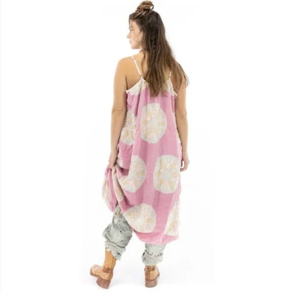 Magnolia Pearl Handblock Print Audrey Slip - Picture 4 of 7